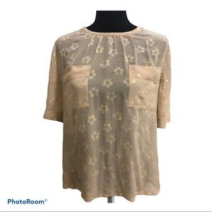 Marc by Marc Jacobs Silk printed blouse